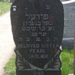 4. Pearl Skolnik Gravestone